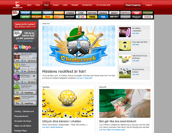 Svenska Spel Bingo